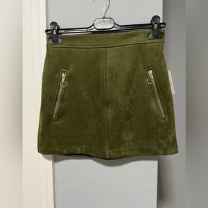 Forever 21 olive green skirt size S